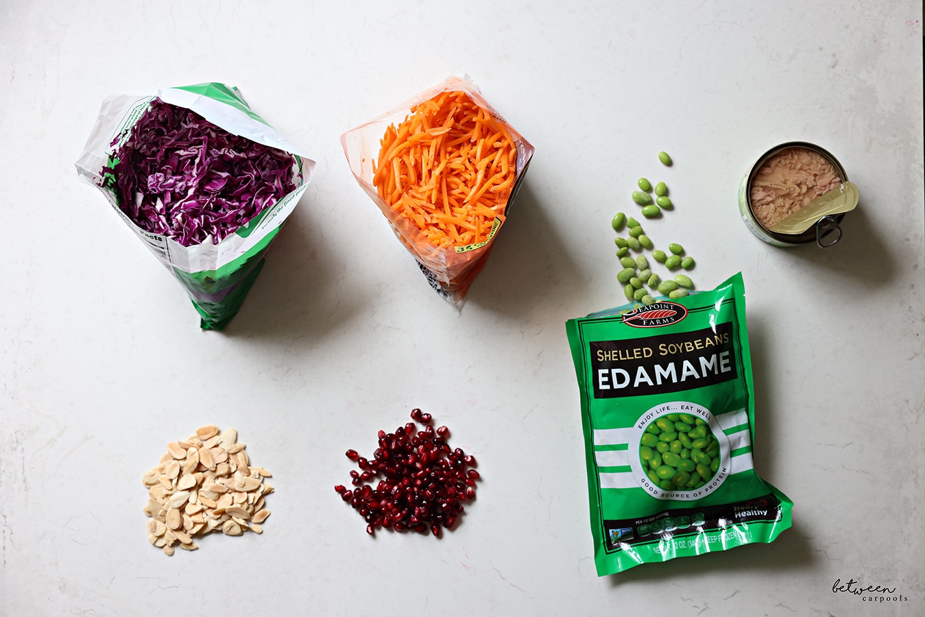 Ingredients for Red Cabbage Salad