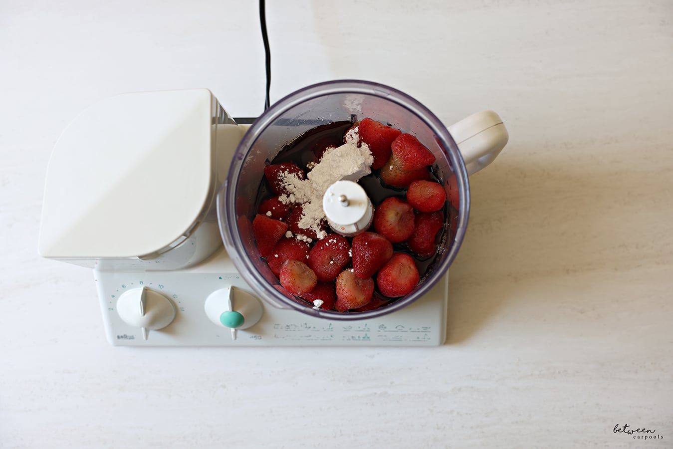 in Braun food processor bowl