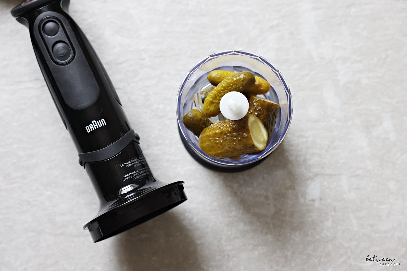 Braun 500 Watt Immersion Blender with Mini Chopper