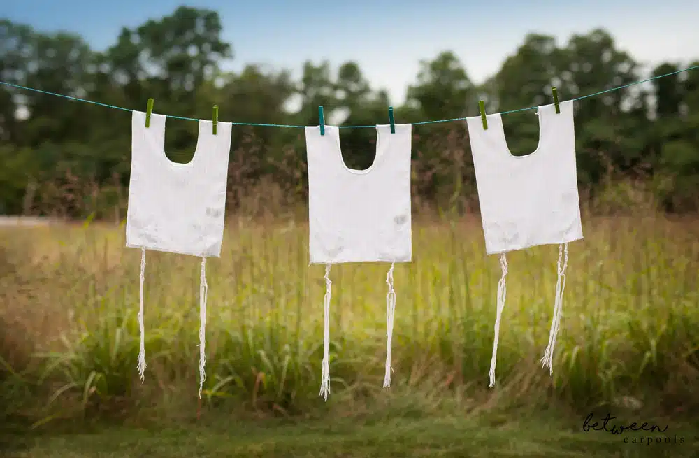 Sephardic tzitzit for boys - Ben's Tallit Shop