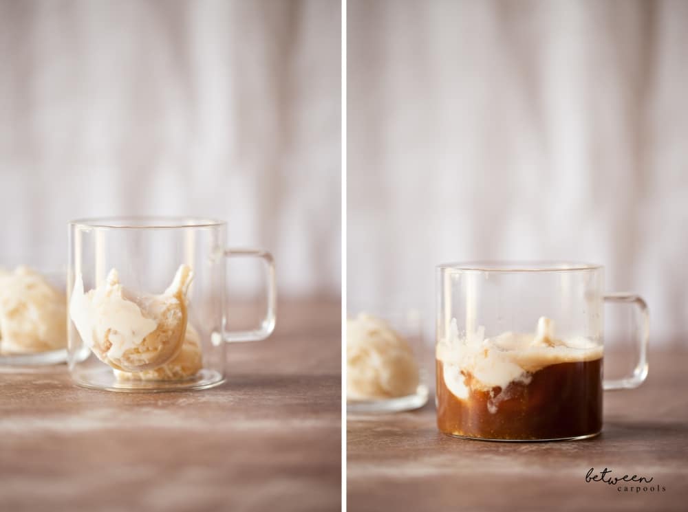 The Affogato. A scoop or two of ice cream, a shot of Nespresso—affogato is a not so guilt-free treat.