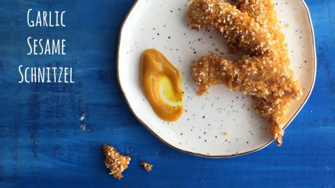 Sesame schnitzel recipe