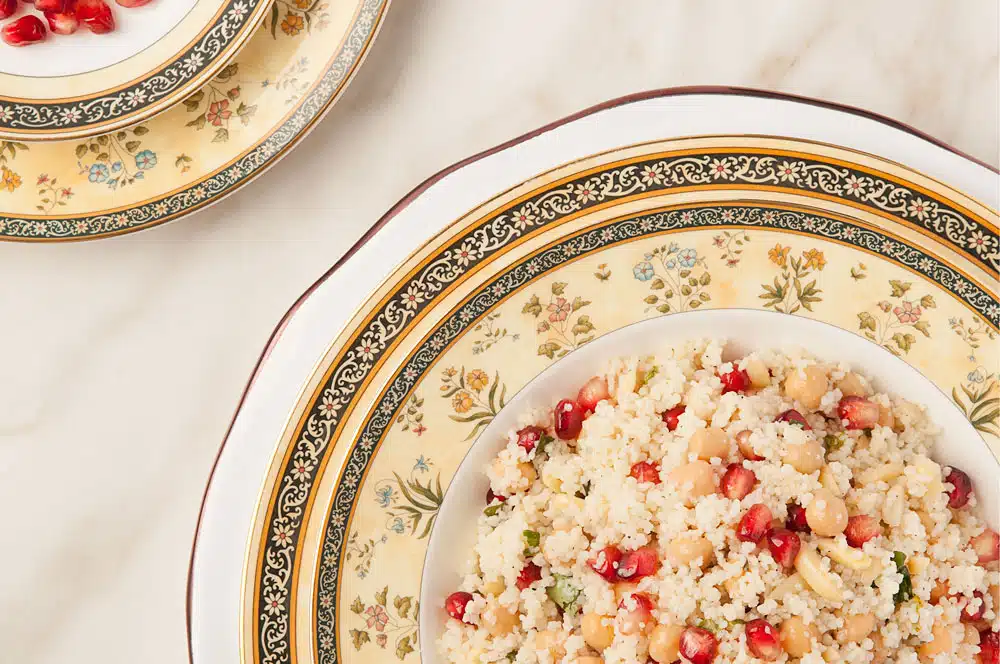 Rosh Hashanah Couscous Pomegranate Salad recipe