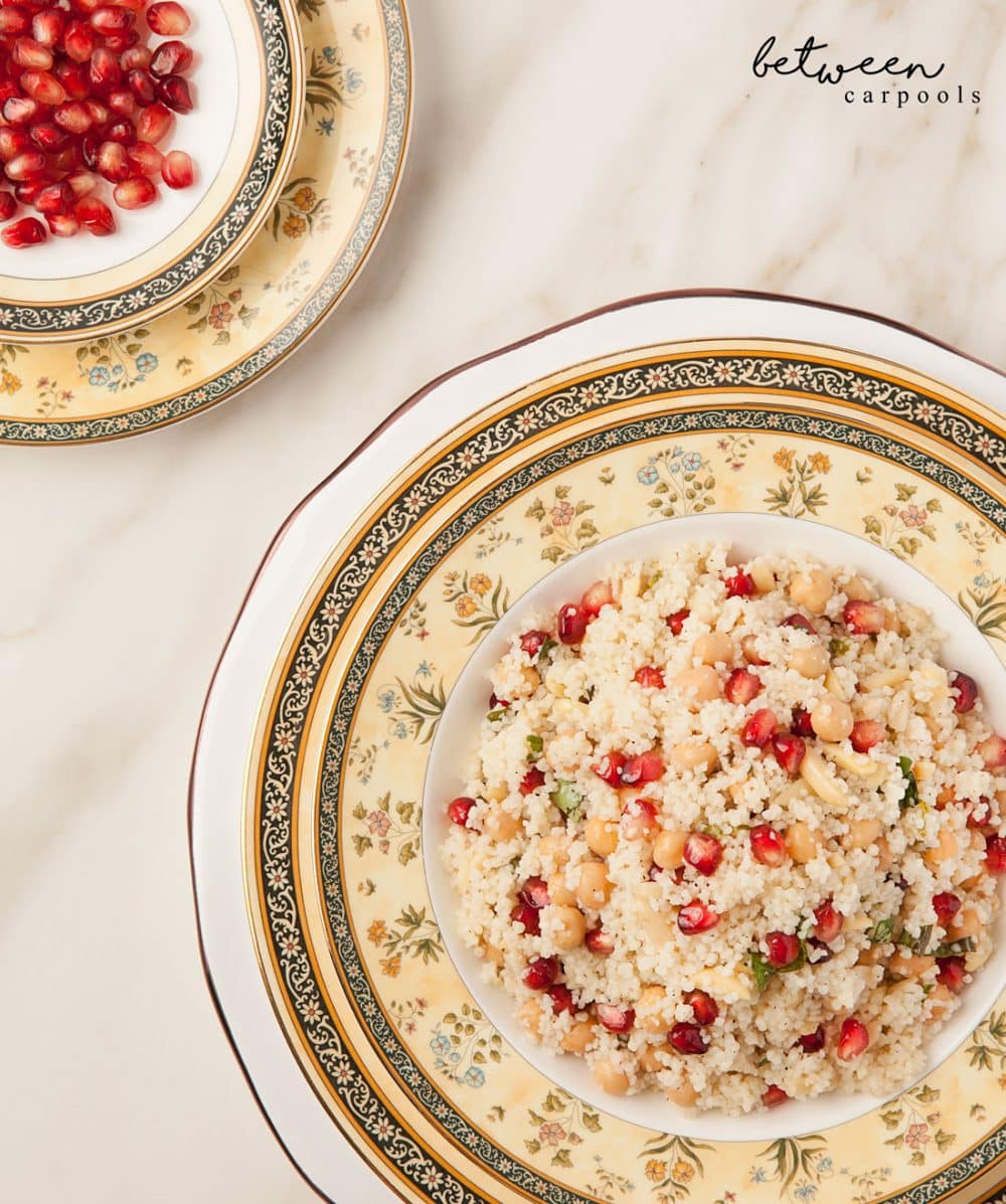 Recipe for delicious Couscous Pomegranate Salad