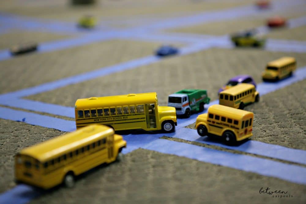 DIY Train Tracks. Best Boy's Tape Car Tracks. Stuck Indoors? The Best Boys’ Activity for a Rainy Day