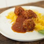 Spaghetti Squash and Meatballs