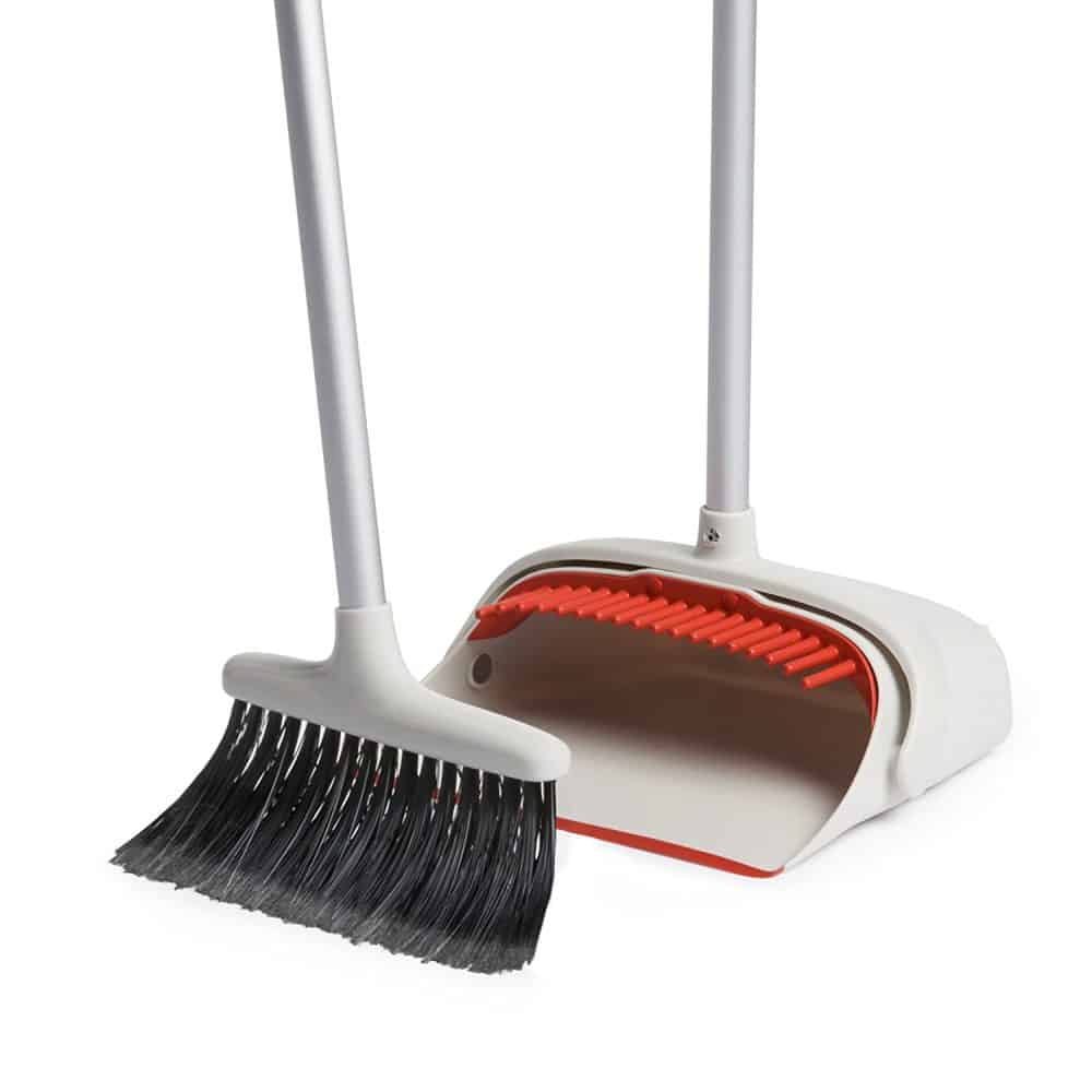  OXO Good Grips Dustpan and Brush Set, White : Everything Else