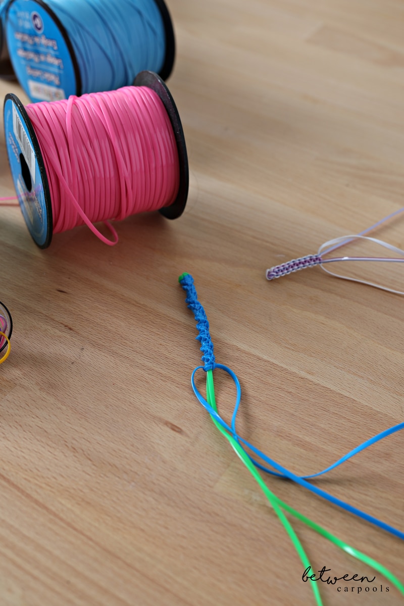 Bring Back the 90s with a Party Lanyard Station! The lanyard craft we loved as kids will keep older kids busy at your Chanukah party