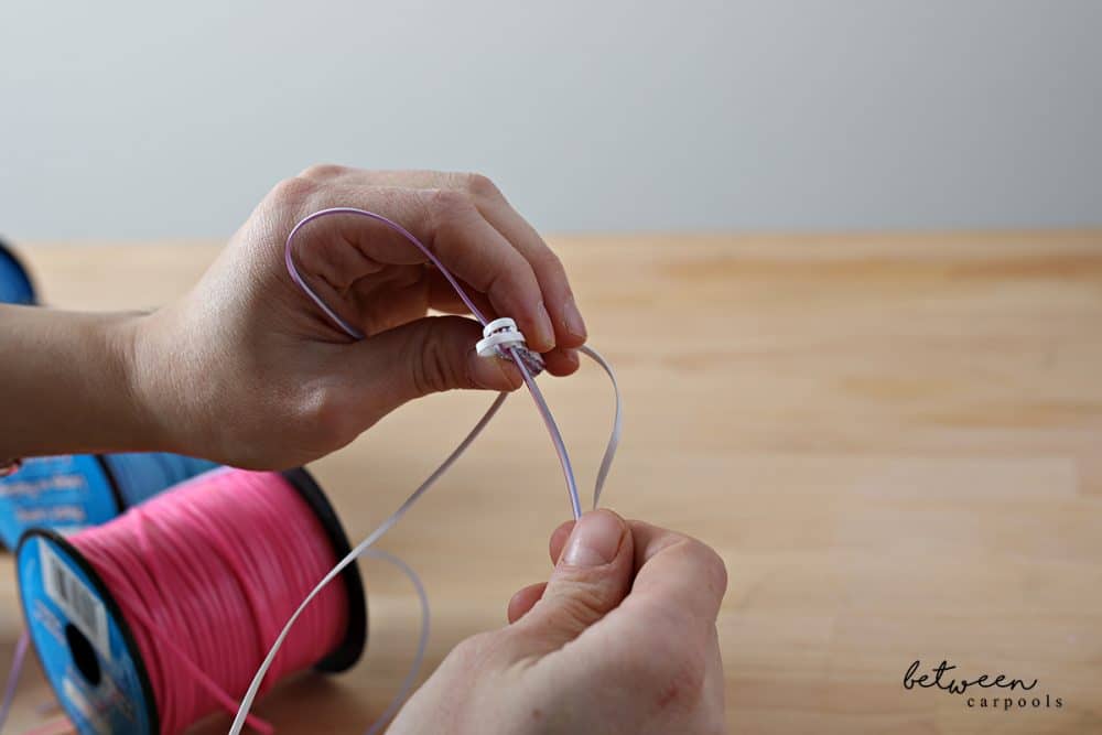 Bring Back the 90s with a Party Lanyard Station! The lanyard craft we loved as kids will keep older kids busy at your Chanukah party