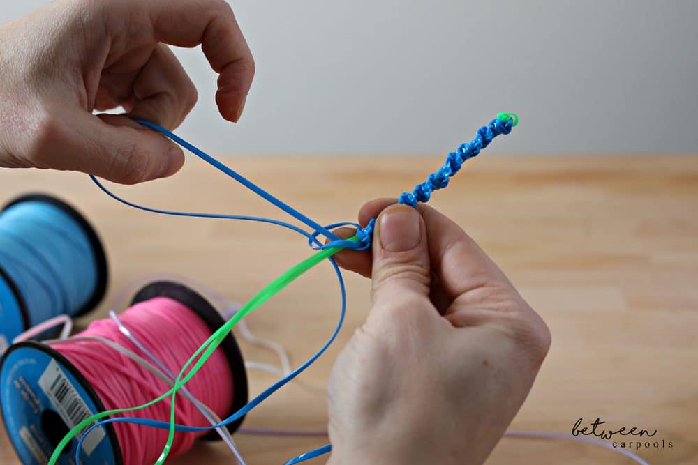 Bring Back the 90s with a Party Lanyard Station! The lanyard craft we loved as kids will keep older kids busy at your Chanukah party