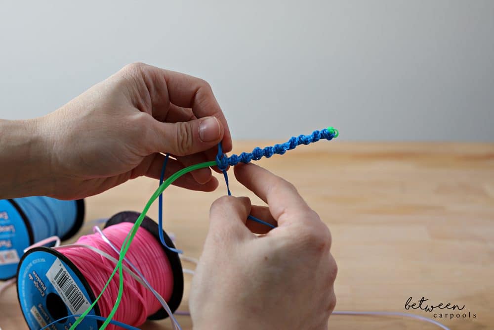 Bring Back the 90s with a Party Lanyard Station! The lanyard craft we loved as kids will keep older kids busy at your Chanukah party