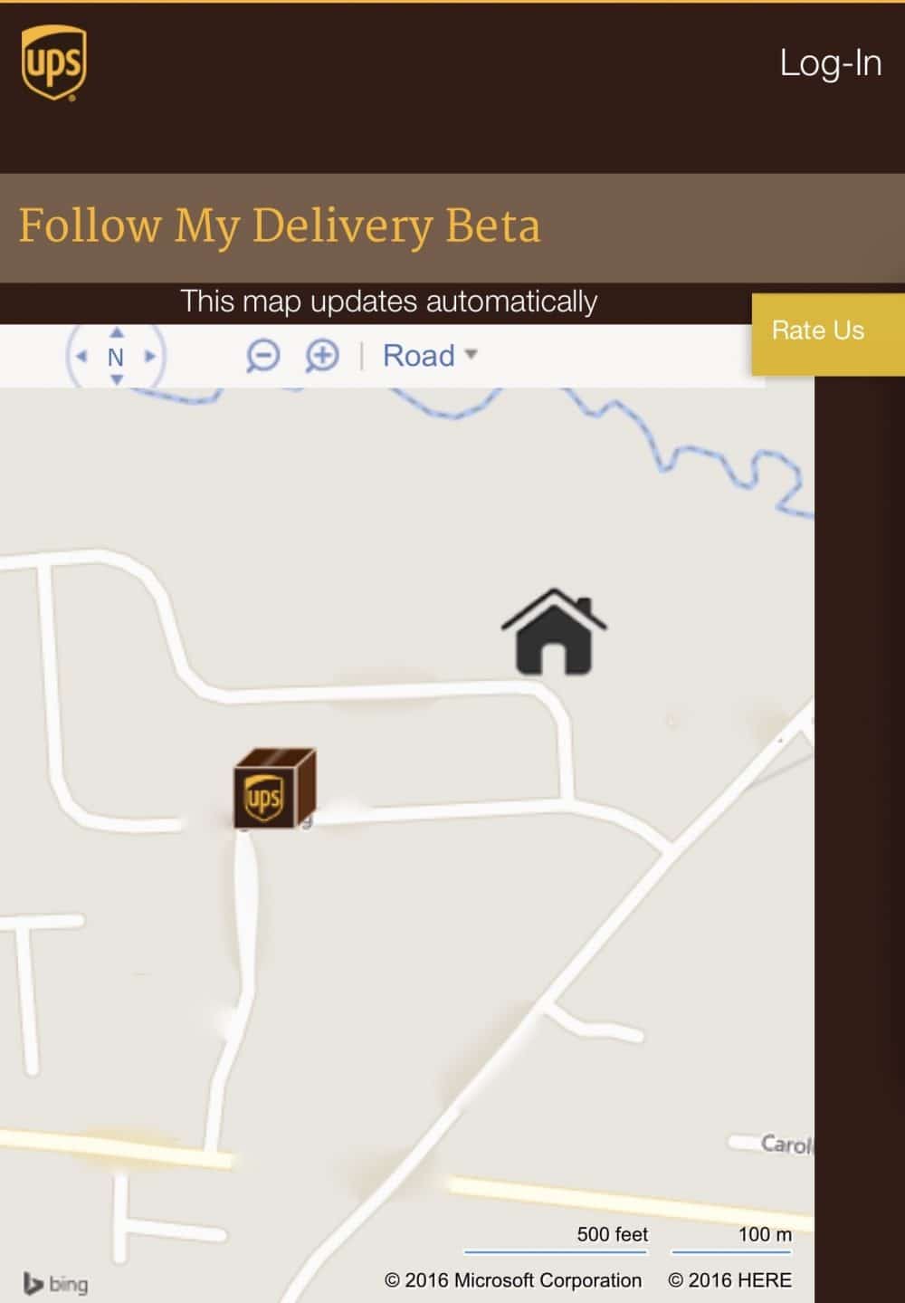 Ups Truck Tracker Map Now You Can Stalk Your Ups Driver - Between Carpools