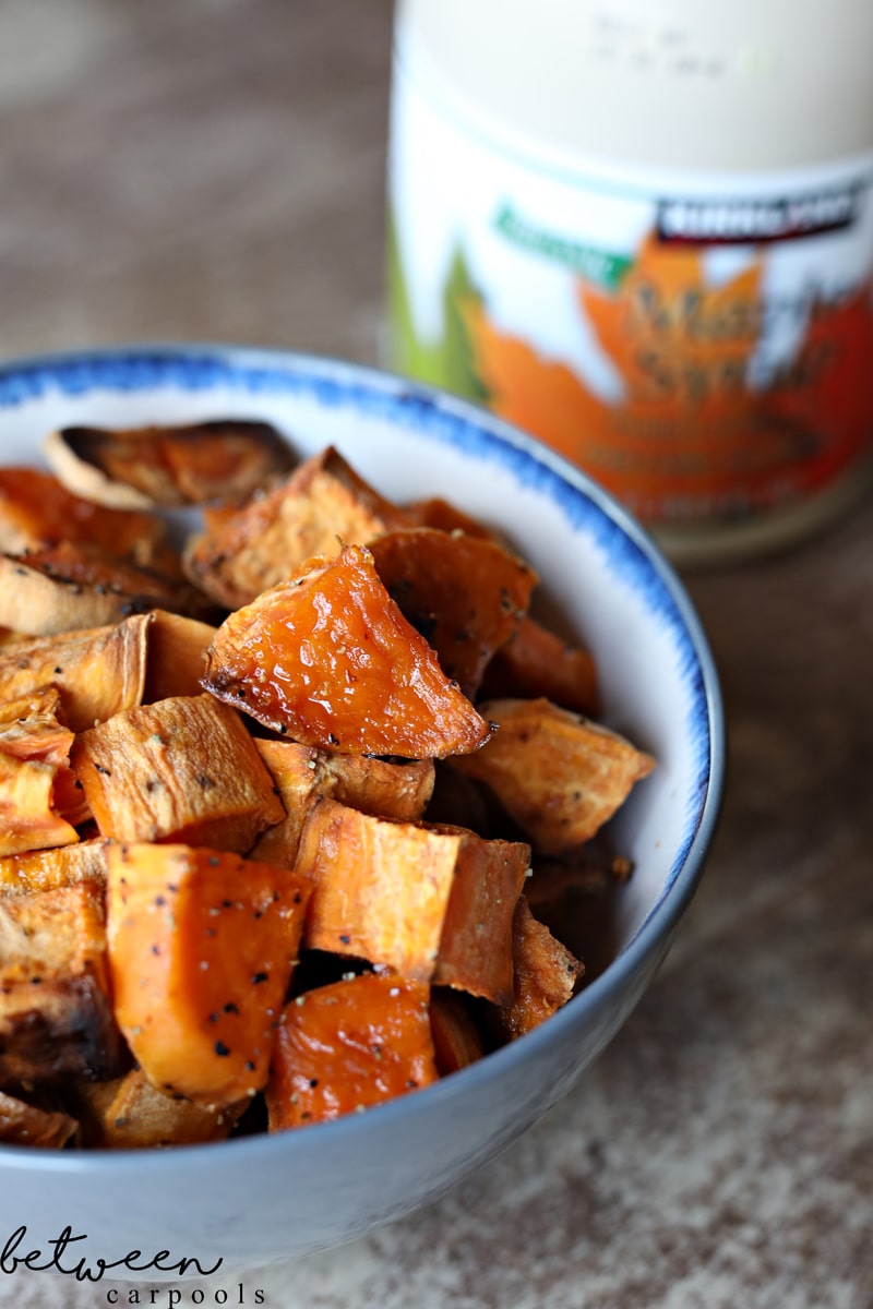 Two Ingredient Side Dishes: Maple Sweet Potatoes These are the side dishes you’ll make the most often in the least amount of time.