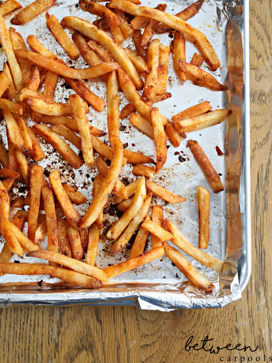 The Secret of the Best Frozen French Fries. You can be a gourmet cook...and still proudly serve the best frozen fries. All you need is a little seasoning.