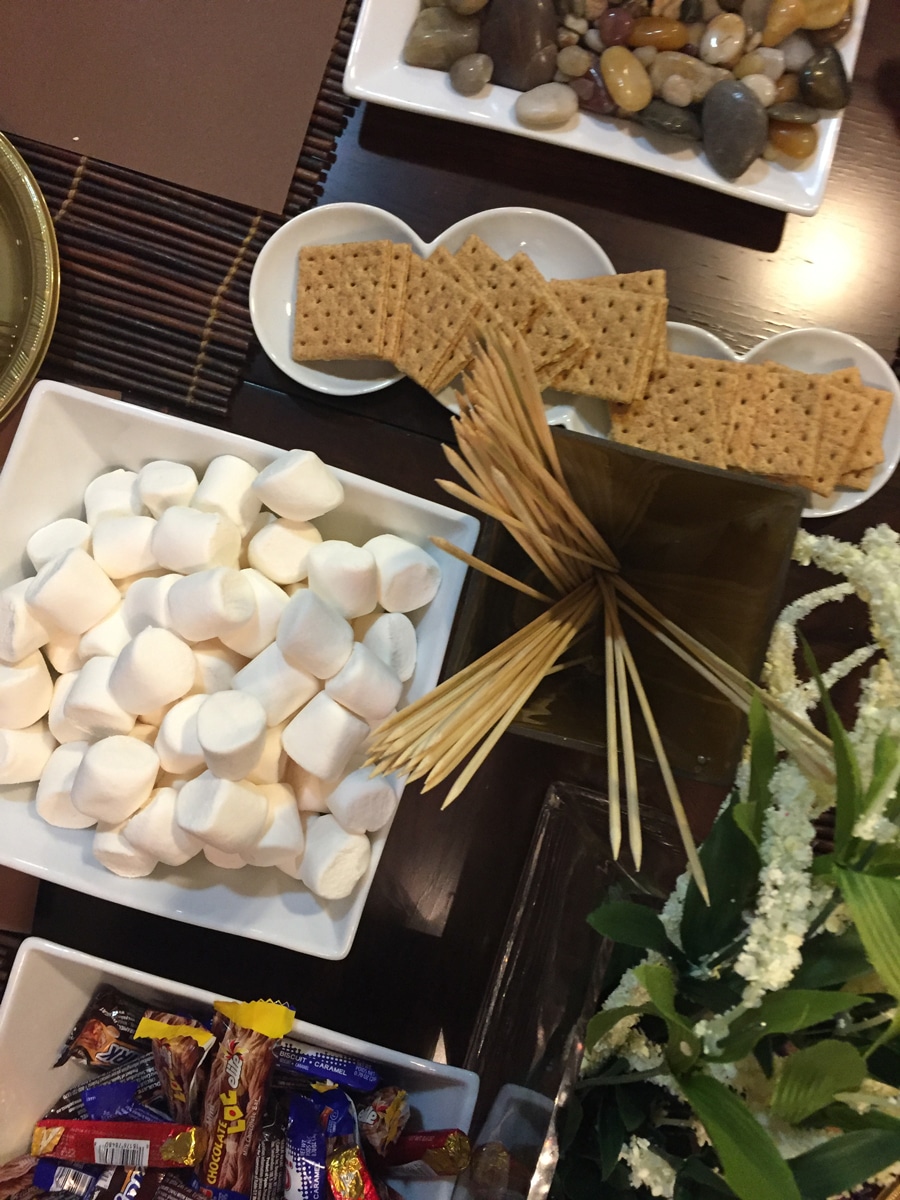 The Winter S’Mores Bar. No time to bake dessert? Warm up your winter melave malkah with a s’mores bar instead.