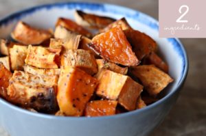 Two-Ingredient Side Dishes: Maple Sweet Potatoes