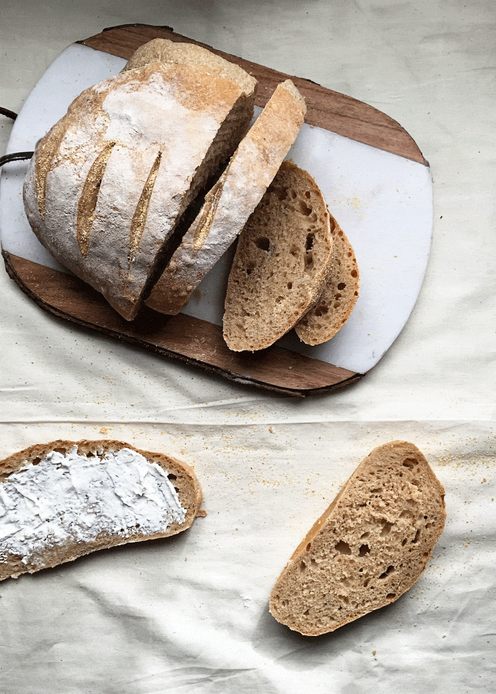 Five minutes the night before, and I have a fresh hot meal for my family in the morning. Fresh bread is my solution to a busy life.