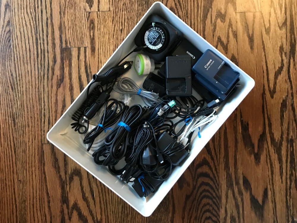 In the Age of Everything Wireless, Are You Drowning in Wires? What to toss? And what to keep? Manage those wires, chargers, and cords and always find the ones you need.