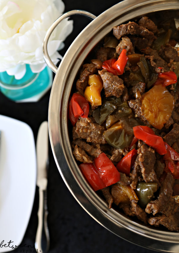 How to Make Pepper Steak Like the Caterer Between Carpools