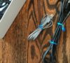 Organize all your chargers. Here is a great way to organize chargers, wires and everything electrical