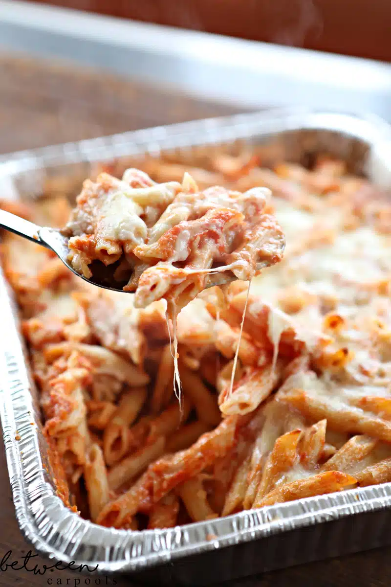 Extra Boxes of Pasta in Your Pantry? Make Debbie's Creamy Baked Ziti. This version of ziti couldn’t be easier...and you likely have all the ingredients at home.