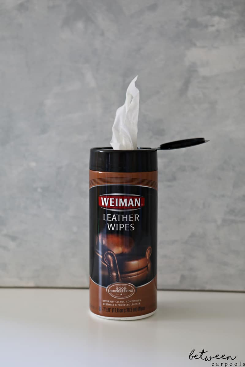 Weiman Leather Wipes. 3 Wipes You Should Never Be Without (and None of Them Are for the Baby). Life is hectic. Take every shortcut possible. Here’s how I take my cleaning shortcuts without skimping on cleanliness.