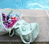 What to take to the pool. Here are some tips to make pooltime easier. Swimming Made Easy: 4 Ways to Make Pool Time (and Laundry Time) Easier for Mom. Pool time is lots of fun. Collecting lots of wet stuff afterwards? Not as much.