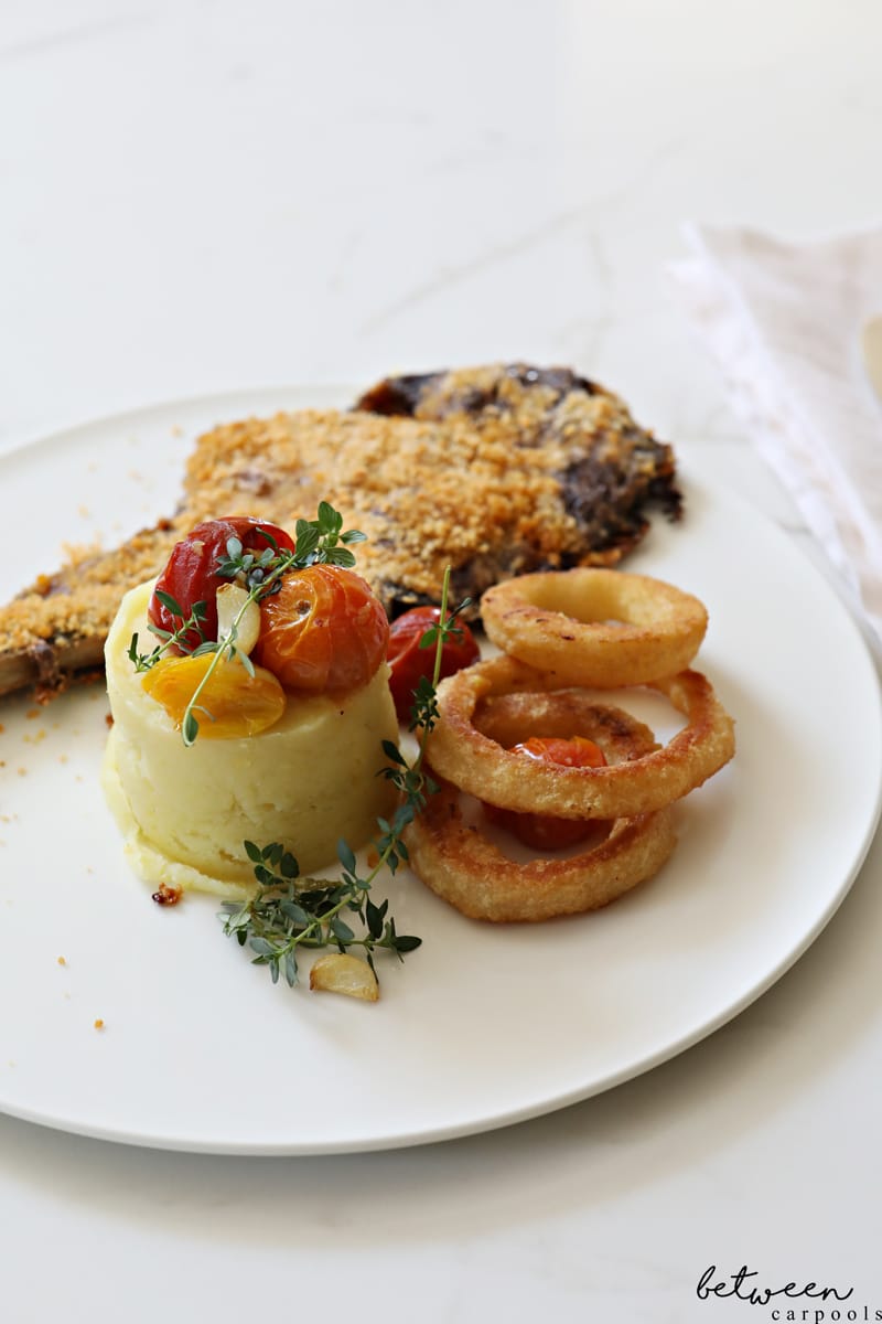 Steak Milanese is Your Perfect Yom Tov Main. Move over chicken. Breaded rib steaks (with some beauty sides) is the way to go.