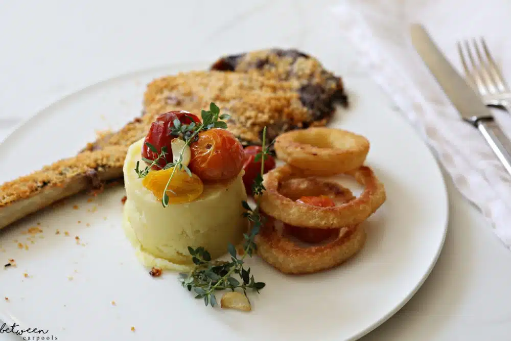 Steak Milanese is Your Perfect Yom Tov Main. Move over chicken. Breaded rib steaks (with some beauty sides) is the way to go.