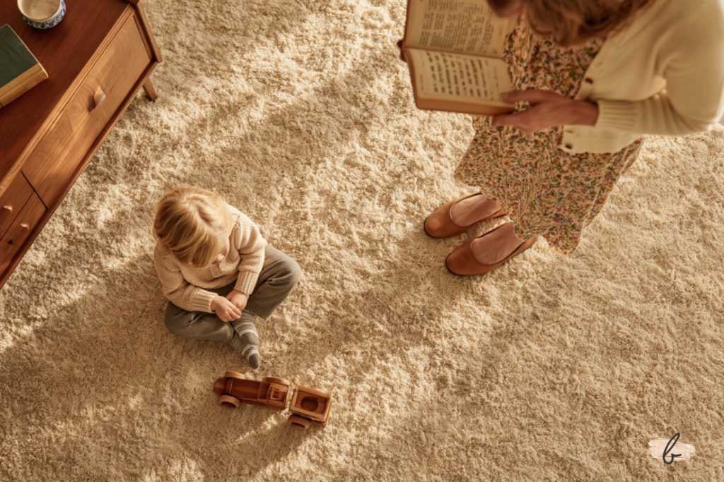 Mommy is Davening, but What Are the Kids Doing?