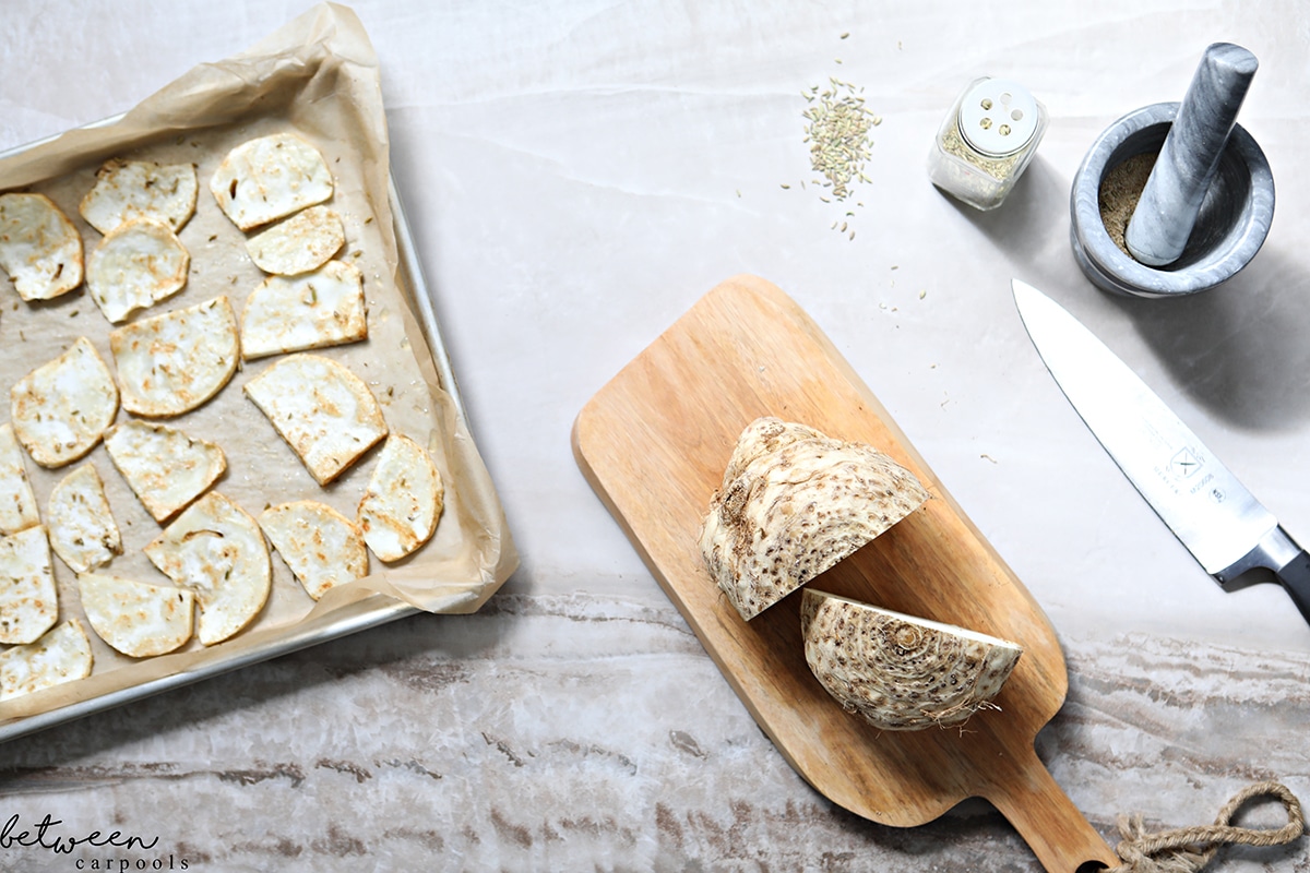 Tired of the Usual Roasted Veggies? You’ll Love Roasted Celery Root. It’s usually passed over, but celery root deserves to star in a dish of its own. Why not? It’s low-cal, easy to prep, and totally tasty.