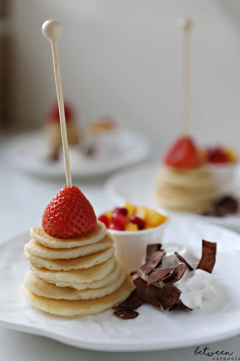 mini pancake dessert