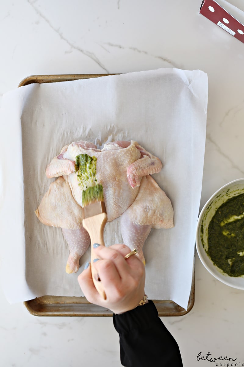 Upgrade your simple roast chicken. Great flavor and ease makes this spatchcock chicken a winning dinner.