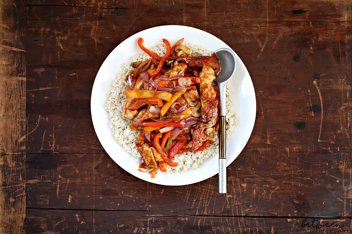 Your New Easy Dinner: Glazed Chicken Strips and Easy Oven Basmati Rice