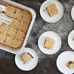 No Mixer Pesach Chocolate Chip Squares (Mix ‘Em Right in the Pan). We know you love all this one pan stuff! Now you can make your cake and avoid washing any bowls...on Pesach too!