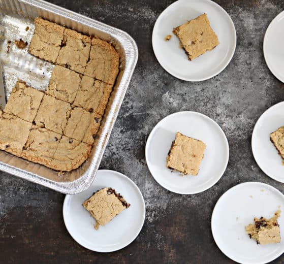 No Mixer Pesach Chocolate Chip Squares (Mix ‘Em Right in the Pan). We know you love all this one pan stuff! Now you can make your cake and avoid washing any bowls...on Pesach too!