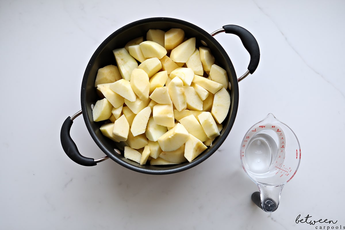 How To Cook Applesauce. It’s so simple and incomparably better than the jarred stuff.