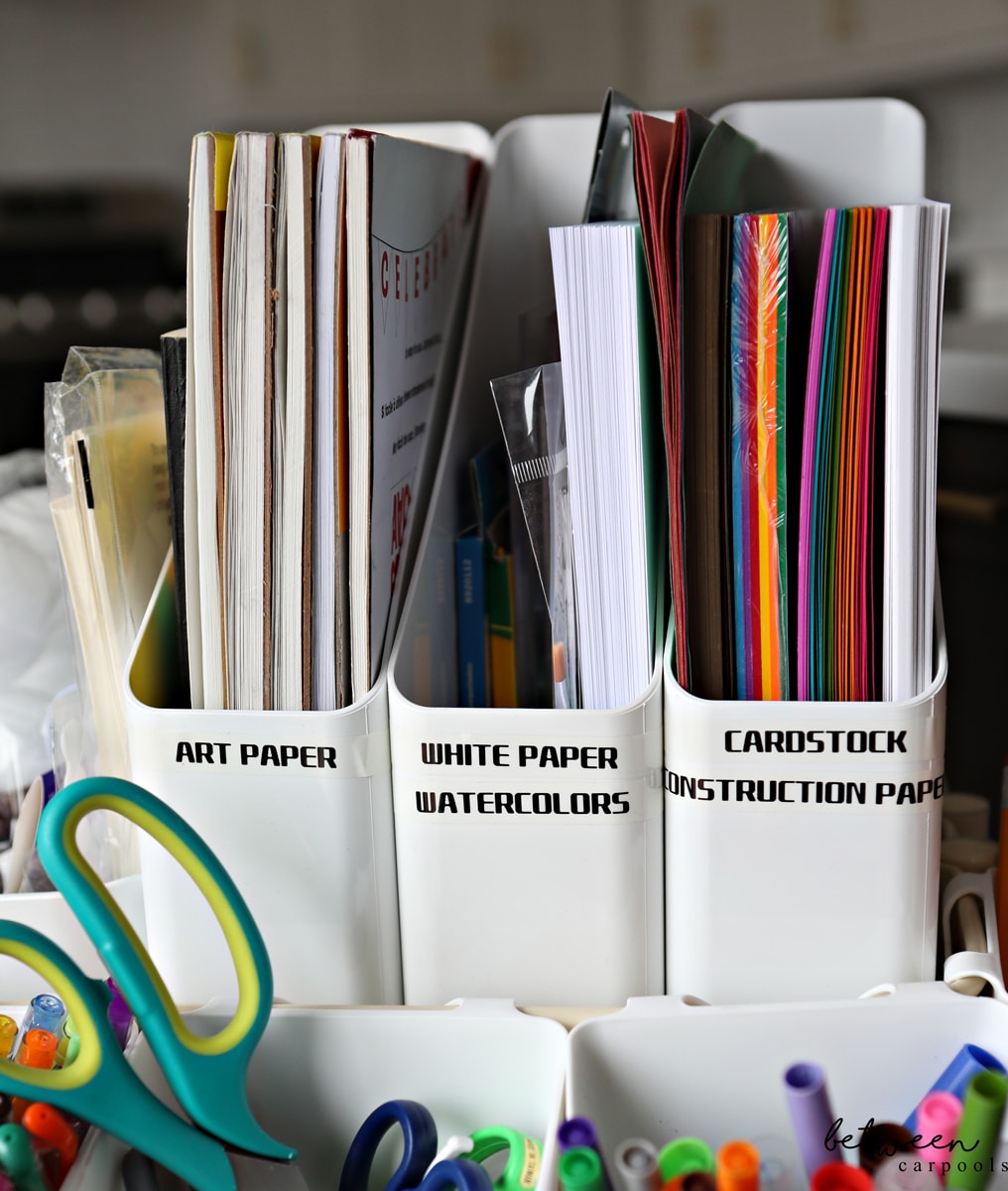 The Easiest Way To Organize All Those Papers - Between Carpools