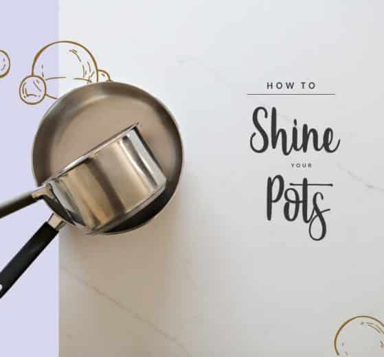 How to Get Your Pots to Shine. Get that grease off and let your pots shine before you pack them away for Pesach (or get ‘em clean anytime!)