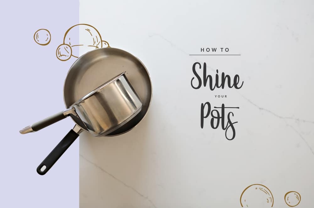 How to Get Your Pots to Shine. Get that grease off and let your pots shine before you pack them away for Pesach (or get ‘em clean anytime!)