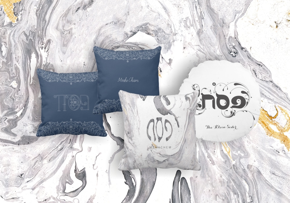 customized passover pillow
