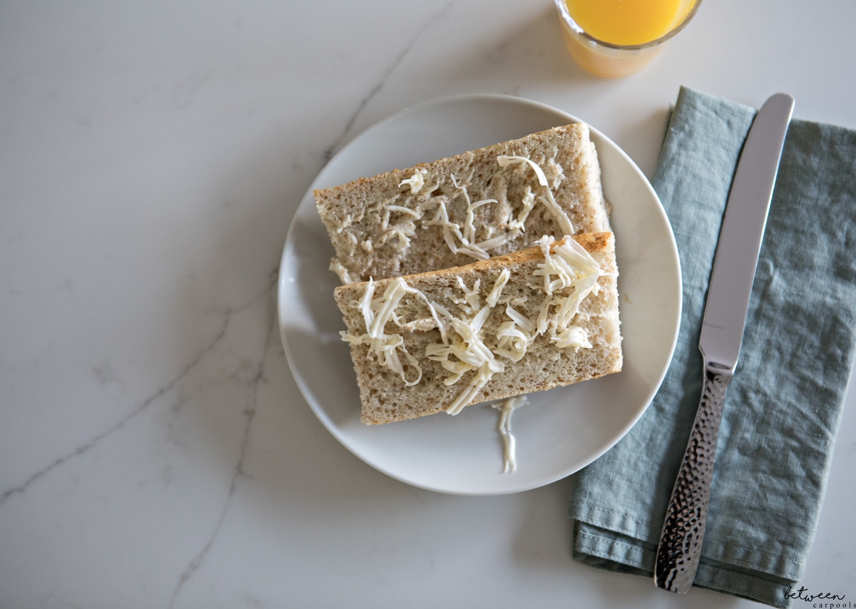 how to spread butter