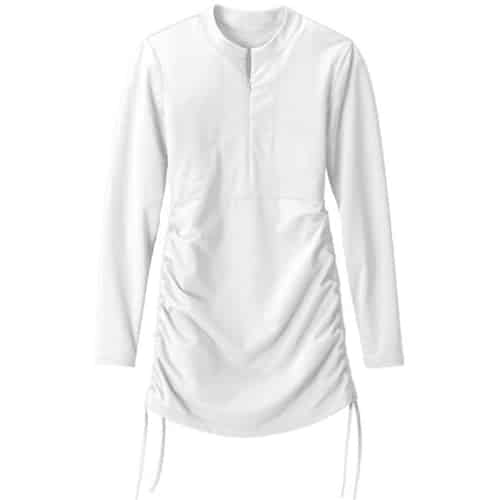 Women's Half Zip Swim Dress Cover Up