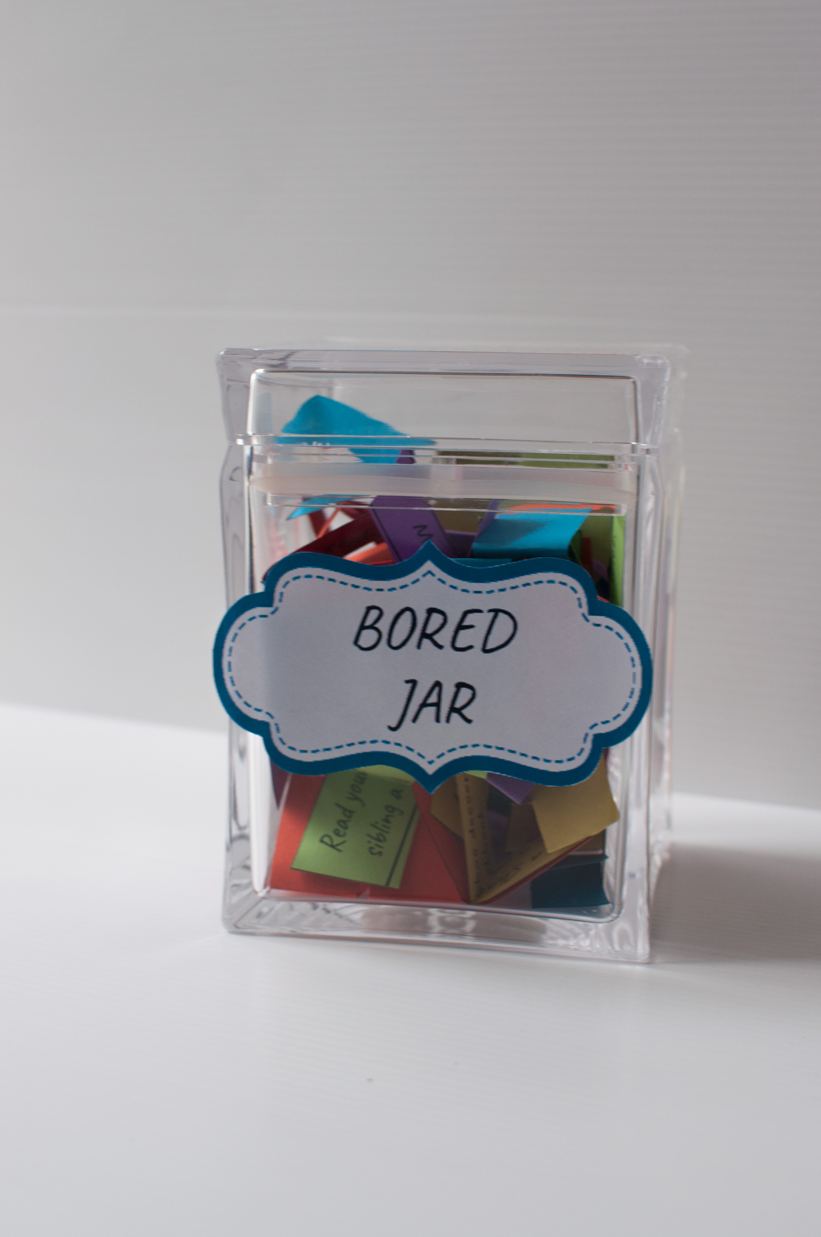 What’s a Bored Jar? Here’s Why You Need One for Your Kids. There isn’t a mom that doesn’t hear, “Ma, I’m bored…” at least multiple times a day. You can make the ‘Bored Jar’ a solution for your child or family. 