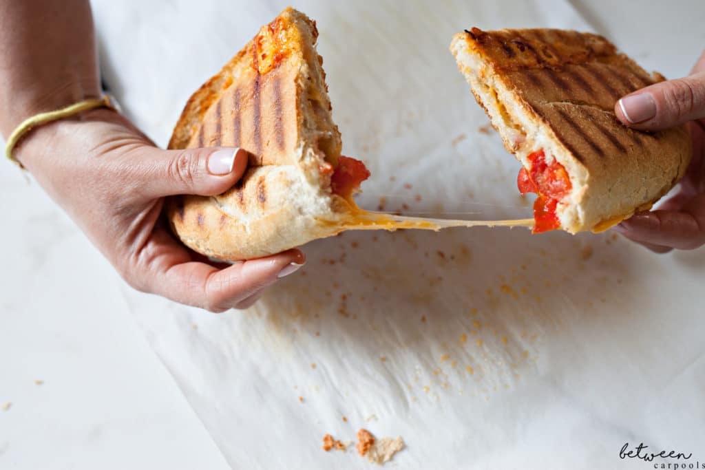 One Genius Trick To Keep Your Panini Maker Clean Between Carpools