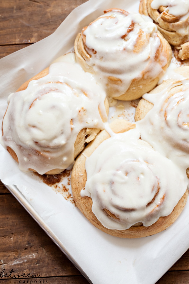 giant cinnamon buns