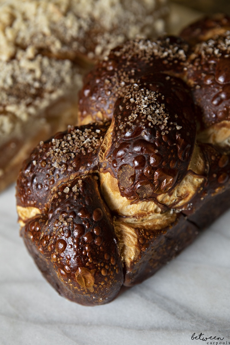 pretzel challah