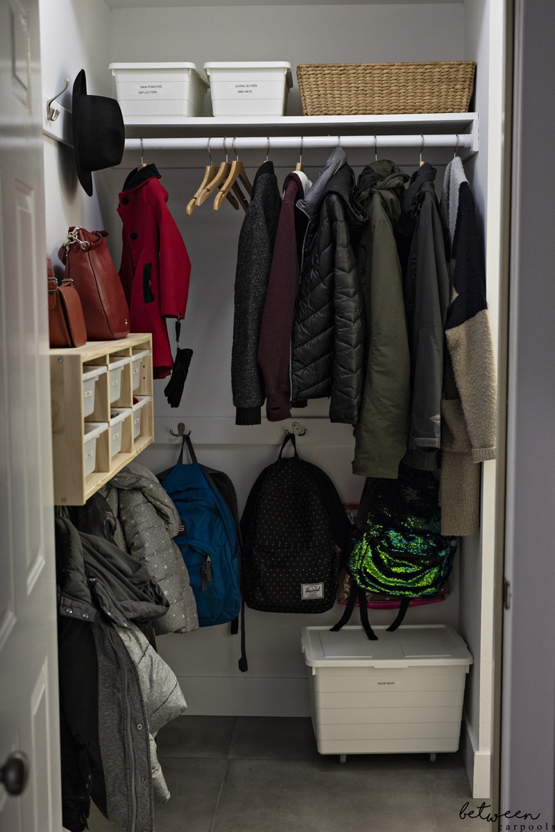 No Mudroom? No Problem. Create a Side Door Storage Space on a Budget