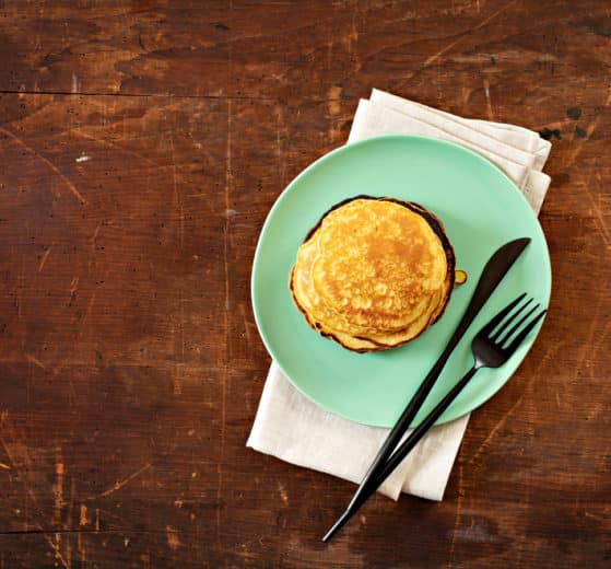 The Pesach Pancakes That Everyone Loves. They’re healthy. They’re tasty. And even your toddler will eat them.