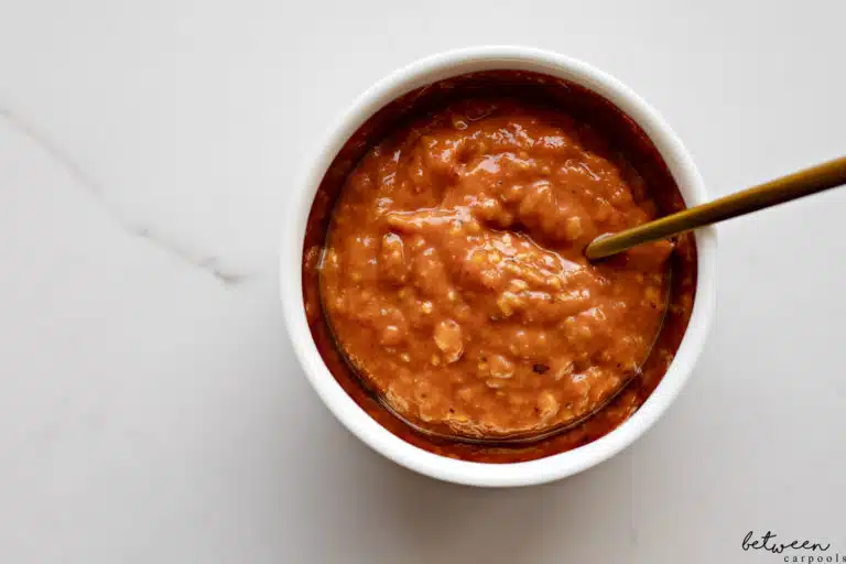 This Roasted Tomato Dip Takes 2 Minutes To Prep! Between Carpools